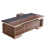 Ensemble Bureau Plus Fauteuil Ministre En Cuir