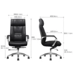 Fauteuil de Direction de Bureau d’Affaires - Confort et Élégance