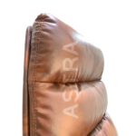 Fauteuil Ministre en croûte de Cuir Marron