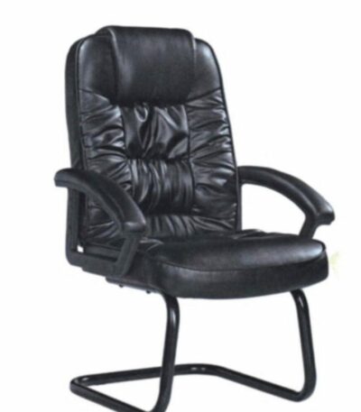 Fauteuil Visiteur Simili Cuir