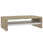 Mini Table de Bureau pour Ordinateur avec Rangement Clavier sur Commande