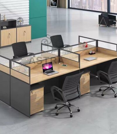 Station de Travail Quatre Places