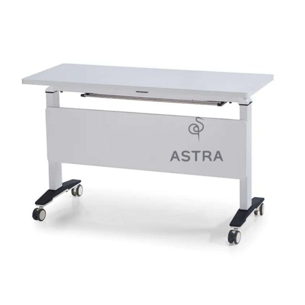 table de formation rabattable ASTRA blanche avec roulettes à Dakar - Sénégal - Lenix