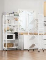 Étagère de rangement 4 niveaux – Meuble de cuisine & maison - Lenix Dakar Sénégal