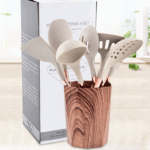 Lot de 11 pièces ustensiles en silicone