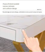 Grande table de bureau avec tiroirs – Design moderne et pratique - Dakar Sénégal - Lenix