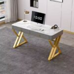 Grande table de bureau avec tiroirs – Design moderne et pratique - Dakar Sénégal - Lenix