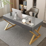 Grande table de bureau avec tiroirs – Design moderne et pratique - Dakar Sénégal - Lenix