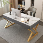 Grande table de bureau avec tiroirs – Design moderne et pratique - Dakar Sénégal - Lenix