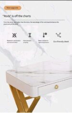 Grande table de bureau avec tiroirs – Design moderne et pratique - Dakar Sénégal - Lenix